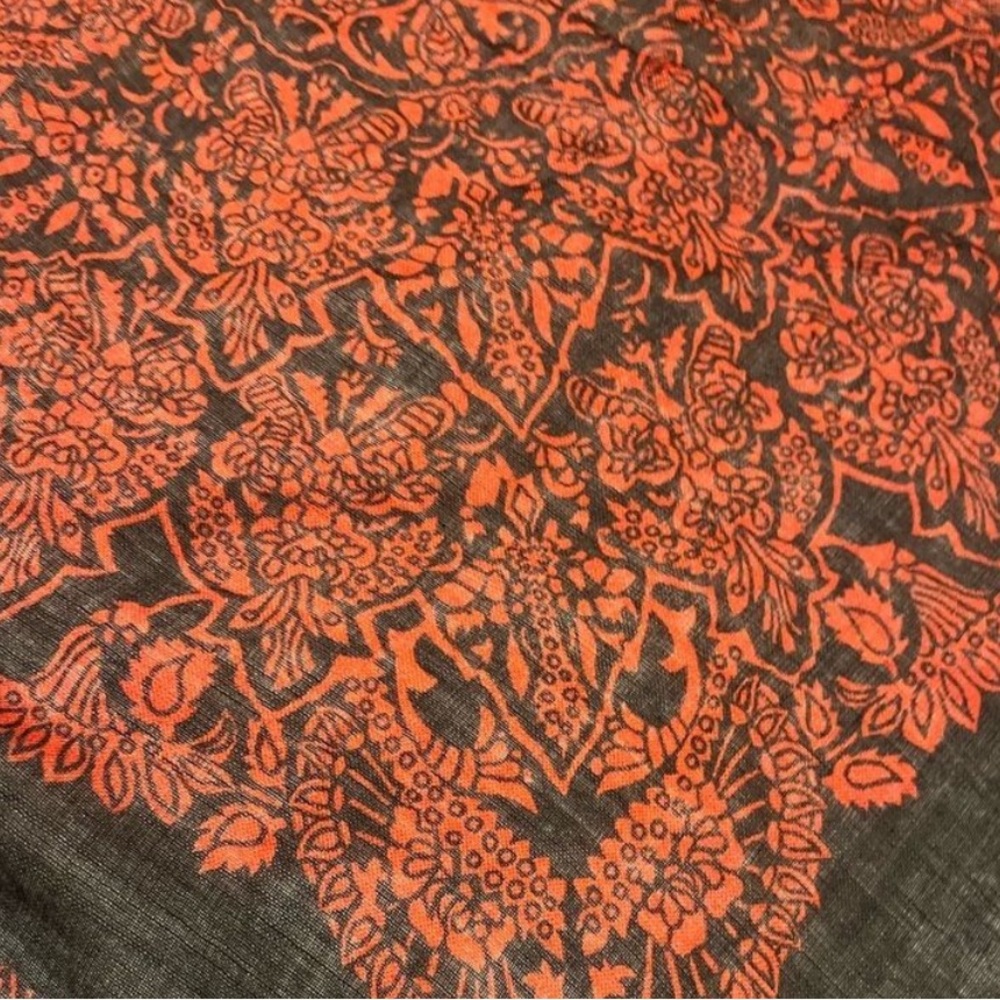 YSL wool & silk vintage scarf/neckerchief - Picture 8 of 12